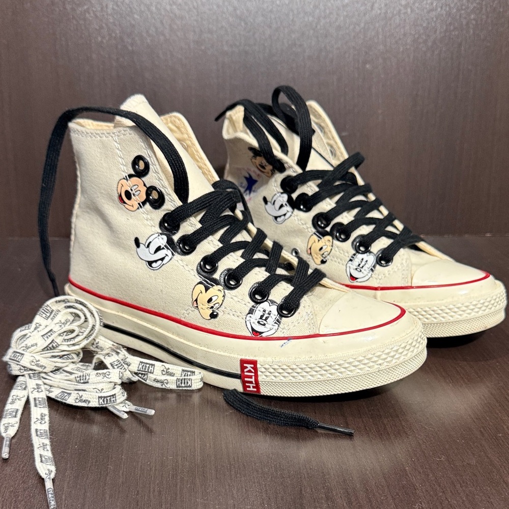Converse Chuck 70 KITH x Disney Mickey Mouse High Top Sneakers Women 6